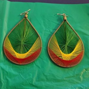 Handmade Rasta Earrings